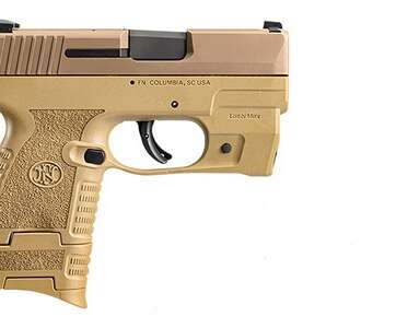 FN 503 9MM DA 6/8RD FDE LIGHT 66-100098-10 - Semi Auto Pistols | American Guns & Ammo