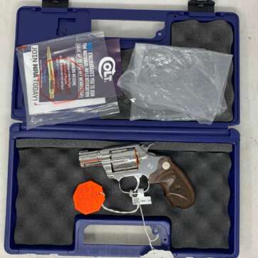 Colt Bright Stainless Cobra Revolver 38 Spl 2" Barrel COBRA-SS2BB - Revolvers - American Guns & Ammo