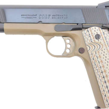 Colt 1911 Government Lightweight 45 ACP 5" Tan NEW - Semi Auto Pistols | American Guns & Ammo