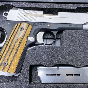 Used Sig Sauer 1911 C3 Plus 45 Auto 2-Tone Night Sights One Mag - Semi Auto Pistols | American Guns & Ammo