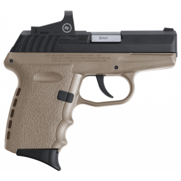 SCCY CPX-2 9mm W/ Crimson Trace Red Dot 10 Round CPX-2CBDERD - Semi Auto Pistols | American Guns & Ammo