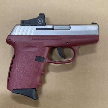 Sccy CPX-2 9mm Stainless Crimson Trace Red Dot CPX-2TTCRRD - Semi Auto Pistols | American Guns & Ammo