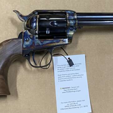 Standard Manufacturing Single Action Revolver 45 Colt 4.75" SAR4CC2 - Revolvers - American Guns & Ammo