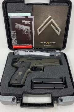 Sig Sauer 226 Legion 9mm SAO Single Action Only E26R-9-LEGION-SAO - Semi Auto Pistols | American Guns & Ammo