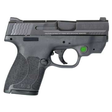 Smith & Wesson SHIELD M&P 9mm 12396 Green Laser - Firearms | American Guns & Ammo