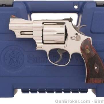 Smith & Wesson 24-6 44 SPL Nickel 3" Case - Revolvers - American Guns & Ammo