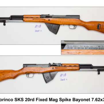 Norinco SKS 20rd Fixed Mag w-Spike Bayonet, 7.62x39 - American Guns & Ammo