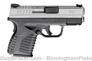Springfield XDS Stainless Steel Bi-Tone 9mm 3.3-inch XDS9339SE - Semi Auto Pistols | American Guns & Ammo