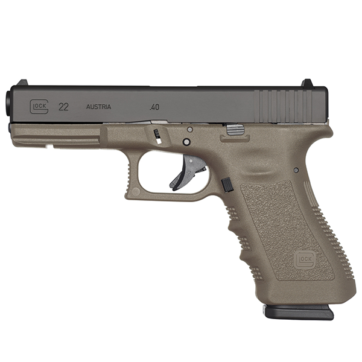 Glock 22 OD Green CA Compliant 40 S&W PI2257201 - Semi Auto Pistols | American Guns & Ammo