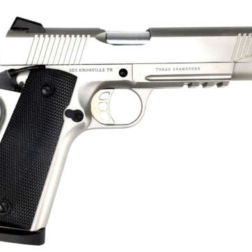 SDS Imports 1911 Duty Enhanced Stainless Steel Rail Gun 1911DSS45R - Semi Auto Pistols | American Guns & Ammo