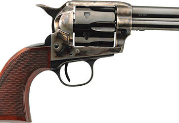 TAYLOR`S AND COMPANY 1873 45 COLT RUNNIN IRON 4.75" 4203 TAYLOR`S AND COMPANY 1873 45 COLT RUNNIN IRON 4.75" 4203 - Revolvers - American Guns & Ammo
