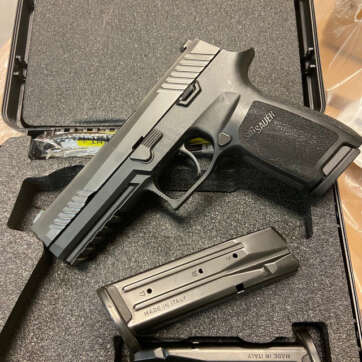 SIG P320 Full size 9mm Night Sites 3 MAGS LE Trade 320 320F-9-BSS - American Guns & Ammo
