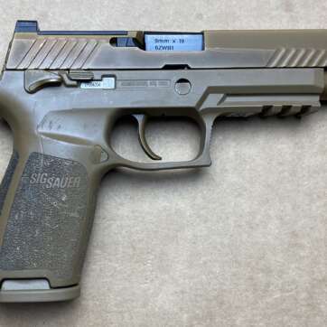 Used Rare Sig Sauer Military Surplus M17 320 9mm FDE UDM17-9-SURPLUS - Semi Auto Pistols | American Guns & Ammo