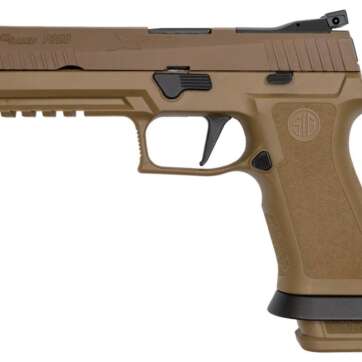 P320 X-Five 9mm 320X5-9-BAS-COY - Semi Auto Pistols - American Guns & Ammo