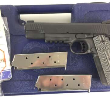 Colt Government Combat Unit Rail Gun .45 ACP 5" N.M. Used - Semi Auto Pistols | American Guns & Ammo