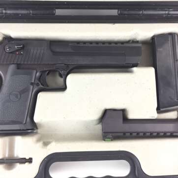 Magnum Research . 50AE/44 Mag Black 6" Used DE50WB6 - Semi Auto Pistols | American Guns & Ammo