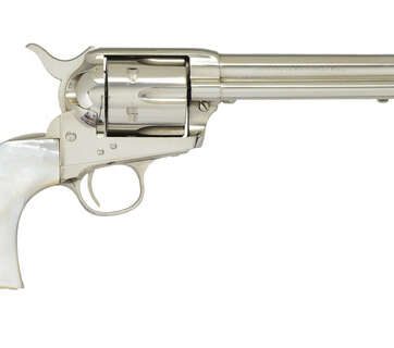 Colt 38 SPL Nickel SAA 5.5" 1899 Letter Pearl Single Action Army Special Colt 38 SPL Nickel SAA 5.5" 1899 Letter Pearl Single Action Army Special - Revolvers - American Guns & Ammo