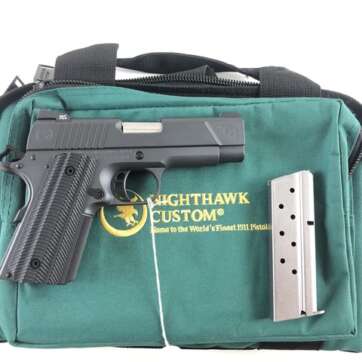Nighthawk Custom Talon IV 4 T4 1911 9mm grey - Semi Auto Pistols | American Guns & Ammo
