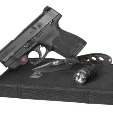 Smith & Wesson Shield 2.0 Crimson Trace 12395 edc Knife and Flashlight - Gun Deals - American Guns & Ammo