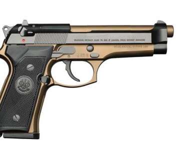 BERETTA 92FS 9MM 4.9" FS 3-DOT 15-SHOT BLUED/BRONZE ITALY - Semi Auto Pistols | American Guns & Ammo