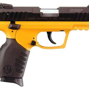 RUGER SR22P-RY YELLOW 22 LR TALO 3624 - Firearms - American Guns & Ammo