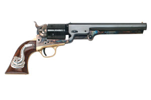 Cimarron Firearms Man With No Name 38 Spl 1851 Navy CA9081SSI01 Cimarron Firearms Man With No Name 38 Spl 1851 Navy CA9081SSI01 - Revolvers - American Guns & Ammo