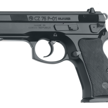 CZ USA 75 Series P-01 9mm Decocker Black Polycoat 01199 - Semi Auto Pistols | American Guns & Ammo