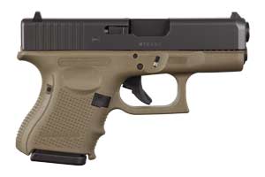 Glock 26 Gen 4 OD Green 9mm Luger PG2657201 - used - Semi Auto Pistols | American Guns & Ammo