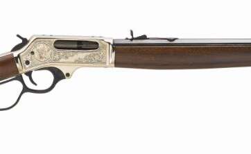 Henry Repeating Big Boy Brass Wildlife Edition 45-70 Lever Action H010BWL - Lever Action Rifles | American Guns & Ammo