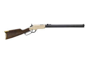 Henry Repeating Arms New Original 45 Colt Lever Action Brass Receiver H011C - Lever Action Rifles | American Guns & Ammo