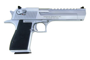 Magnum Research Desert Eagle 50AE MK XIX Chrome DE50BC - Semi Auto Pistols | American Guns & Ammo