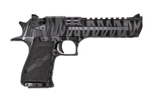 Magnum Research Desert Eagle 50 AE MK XIX Black Tiger Stripe DE50BTS - Semi Auto Pistols | American Guns & Ammo