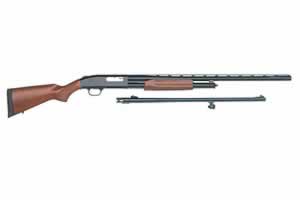 Mossberg 500 Combo 12 GA 28" & 24" Rifled Barrel 54264 - Pump Action Shotguns - American Guns & Ammo