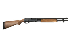 Remington 870 Hardwood Express Tactical 12 GA 18" Barrel 81197 - Pump Action Shotguns - American Guns & Ammo