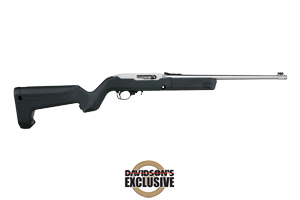 Ruger Davidson's Exclusive 10/22 22 LR Stainless Steel 21182 - Semi Auto Rifles | American Guns & Ammo