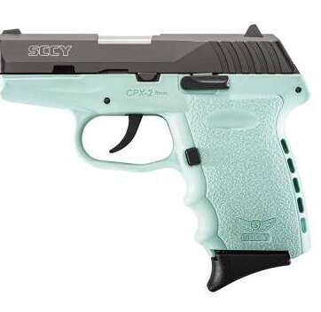 SCCY Industries CPX-2 9mm AQUA CPX-2-CBSB - Semi Auto Pistols | American Guns & Ammo