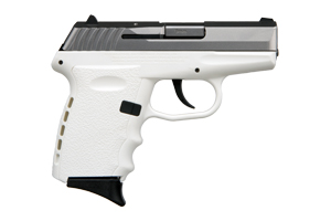 SCCY Industries CPX 9mm Stainless White CPX-2-TTWT - Semi Auto Pistols | American Guns & Ammo