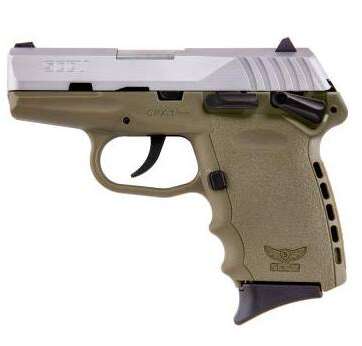 SCCY CPX-1 9mm Stainless FDE 2- 10 Round Magazines CPX-1TTDER - Semi Auto Pistols | American Guns & Ammo