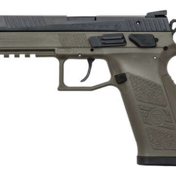 CZ USA P09 Duty 9mm OD Green Night Sights 10 Round Capacity 01268 - Semi Auto Pistols | American Guns & Ammo