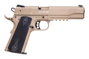 Walther Colt 1911 22 LR FDE Rail Gun 12 Round Capacity 5170310 - American Guns & Ammo
