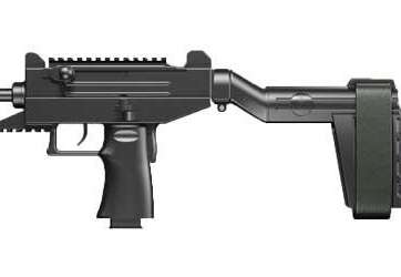 IWI Uzi Pro 9mm Pistol 4.5" 1-20&1-25 W/psb Stabilizing Brace - Firearms - American Guns & Ammo