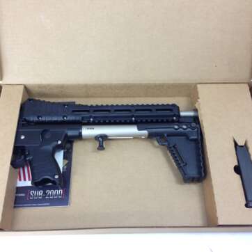 Kel-tec Sub 2000 Gen 2 9MM GLOCK 19 mags NB Nickel Boron 15rd Keltec - Firearms - American Guns & Ammo