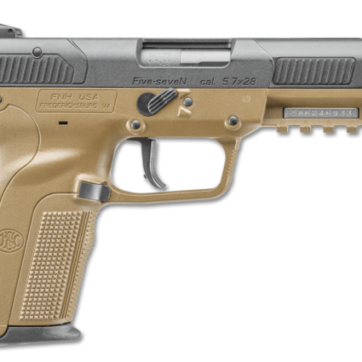 FN FIVESEVEN 5.7X28MM 20RD AS FDE Five-seveN 57 - Firearms | American Guns & Ammo