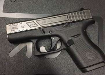 GLOCK 42 3.2" SUB COMPACT .380 ACP MOD1-RELIEF CUT & BATTLEWORN - Firearms - American Guns & Ammo