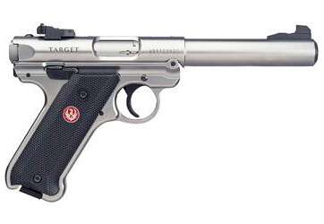 Ruger Mark IV Target 22 LR 5.5" Stainless 10rd 40103 - Firearms - American Guns & Ammo