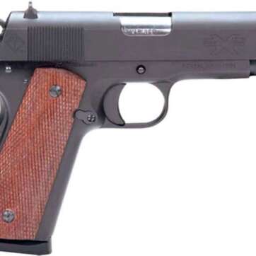 ATI FX1911 GI 9MM LUGER 4.25" FS 9RD MATTE WOOD GRIP  ATI ATIGFX9GI - Firearms - American Guns & Ammo
