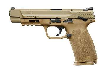 S&w M&p 2.0 9mm 5" 17rd Fde Nms Ts - Firearms - American Guns & Ammo