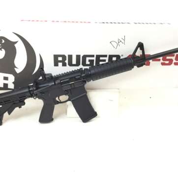 Ruger AR-556 556 NATO 16.1" Black 30rd 8500 USED - Firearms | American Guns & Ammo