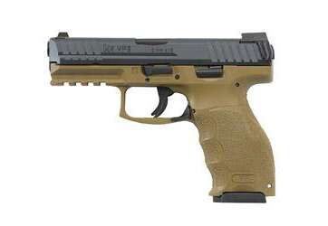 HK VP9 9mm 15rd FDE Night Sights 3 Mags Pistol - Firearms - American Guns & Ammo