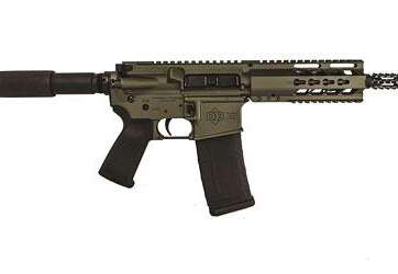 Diamondback DB15 Pistol 5.56 7.5" 30rd Bronze - Firearms - American Guns & Ammo